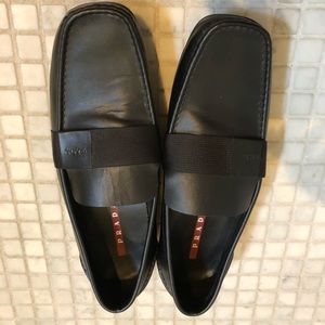 Black Prada Men’s Loafers size 8
